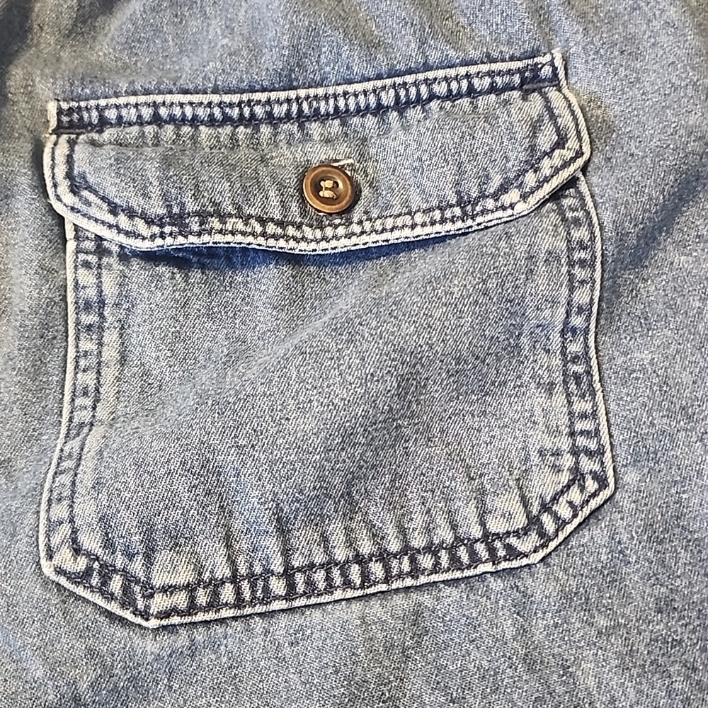 CROFT & BARROW COTTON JEAN SHORTS XXL - Picture 7 of 9